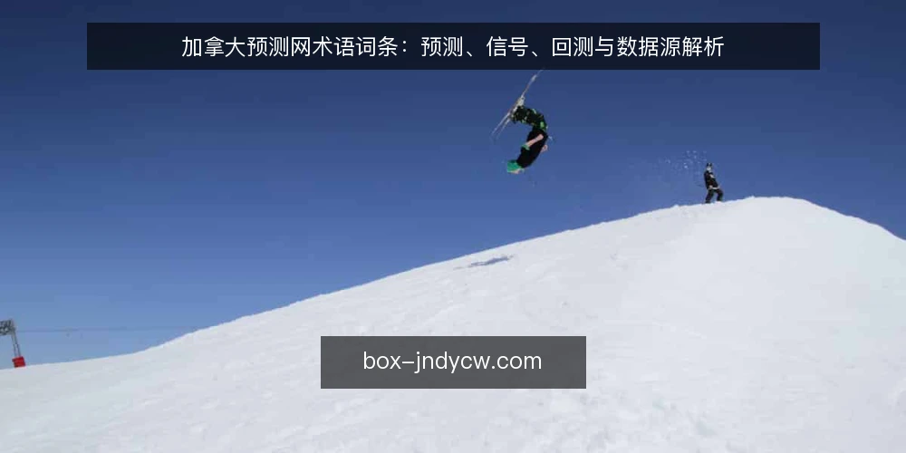 加拿大预测网术语词条：预测、信号、回测与数据源解析 — 加拿大预测网是什么：核心术语定义 配图
